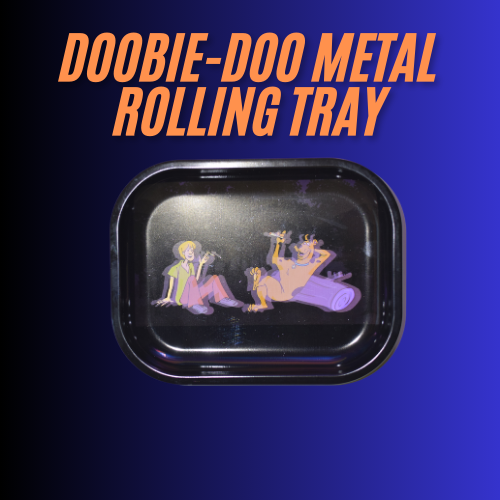 Dooby Doo Metal Rolling Tray 18*14 Inch